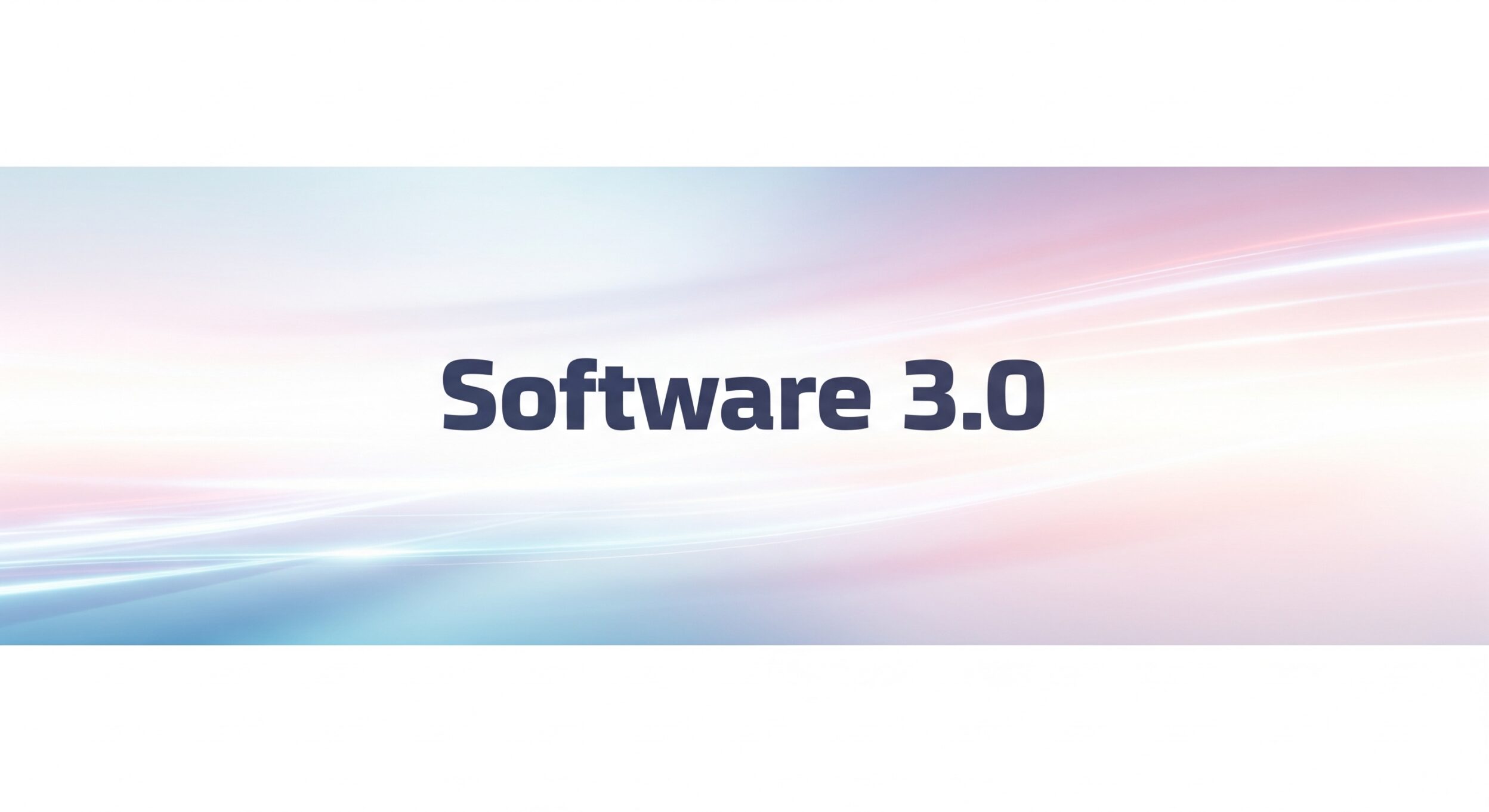 Software3.0